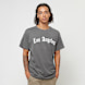 Mister Tee Los Angeles Wording Tee grijs 46354 1