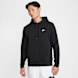 Nike   Club Basketball Pulloveer Hoodie zwart 46557 1