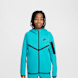 Nike Sportswear Tech Fleece Full-Zip Hoodie turkusowy 46571 1
