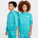 Nike Junior Sportswear Club Fleece Hoodie azul 46589 1