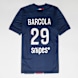 Nike   Barcola / No. 29 / PSG Nike Kids Home Stadium 2024/25 bleu 47130 1
