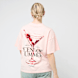 Pegador Jorba Heavy Oversized Tee rosa 47214 1