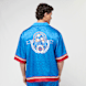 zəяo si:x nœf Primary Logo Ornament Resort Shirt blauw 47268 1