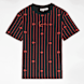 Karl Kani Signature Palm Pinstripe T-Shirt Junior crna 47413 1
