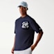 New Era MLB New York Yankees Floral Graphic Oversized Tee blauw 47729 1