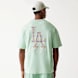 New Era MLB Infill Los Angeles Dodgers Oversized Tee beige 47730 1