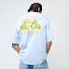New Era MLB Baseball Graphic Oversized Tee New York Yankees azul 47733 1