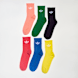 adidas Originals SOLID CREW SOCKS 6PP wht/stn khk/wndr tp/arr plm multicolor 47931 1