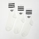 adidas Originals Calcetines Crew adicolor (3 Pack) blanco 47937 1