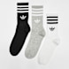 adidas Originals adicolor Trefoil Ankle Socks (3 Pack) siva 47964 1