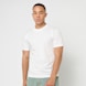 Decibel Slim Fit Tee black biały 48140 1