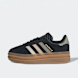 adidas Originals Gazelle Bold J magic beige/grey three/grey five schwarz 48128 1