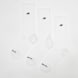 New Balance 3 PACK - NB BLACK PATCH LOGO CREW -  white blanco 48238 1