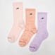 New Balance 3 PACK - KIDS PATCH LOGO SEASONAL CREW -  purple/pink/rose multicolore 48242 1