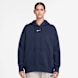 Nike Sportswear Fleece Oversize Hoodie bleu 48439 1
