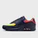Nike Air Max 90 lt smoke grey/limelight/hyper crimson bleu 48571 1