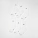 Jordan 6 PACK - Everyday Cushioned Crew Socks blanc 48761 1
