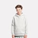 New Balance Boys French Terry Small Logo Hoodie grau 48975 1