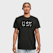 Mister Tee It Is Never Too Late Tee black noir 49134 1