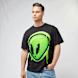 Mister Tee Dripping Alien Head Oversize Tee zwart 49236 1