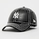New Era FEMALE 9FORTY Topstitch PU New York Yankees nero 49326 1