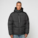 Urban Classics Shiny Puffer Jacket With Hood crna 49400 1