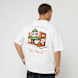 New Era Overzised Graphic Tee biały 49736 1