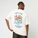 New Era Oversized Graphic Tee 1 beż 49737 1