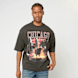 New Era NBA Washed Graphic Tee Chicago Bulls gris 49739 1