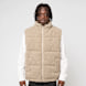 Urban Classics Basic Teddy Puffer Vest beige 61358 1