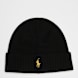 Polo Ralph Lauren Fold-Over Cold Weather Hat zwart 91588 1