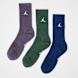 Jordan 3 PACK - Everyday Crew Socks multicolorido 91671 1