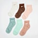 Nike 6 PACK - Everyday Plus Cushioned Training Ankle Socks multicolorido 91817 1