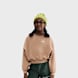 Nike Sportswear Club Fleece Boxy Crew-Neck Sweatshirt bež 92045 1