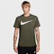 Nike Sportswear Tee Icon Swoosh grün 92143 1
