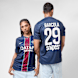 Nike Barcola / No. 29 / PSG Nike Home Stadium 2025/26 blau 92756 1
