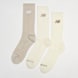 New Balance 3 Pack - Everyday Seasonal Crew beż 93913 1