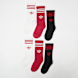 adidas Originals 6 PACK - 3-Stripes Crew Socks višebojno 94215 1
