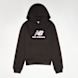 New Balance French Terry Stacked Logo Hoodie czarny 94383 1