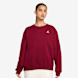 Jordan Brooklyn Fleece Crew rosso 94613 1