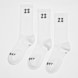 Jordan 3 PACK - Essential Crew Socks branco 94863 1