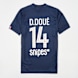 Nike Doué / No. 14 / PSG Nike Kids Home Stadium 2025/26 azul 96058 1