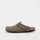 Birkenstock Boston SYN 2.0 brązowy 97183 1