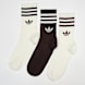 adidas Originals 3 PACK - 3 Stripes Crew Socks weiß 97631 1