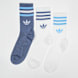 adidas Originals 3 PACK - 3 Stripes Crew Socks weiß 97632 1