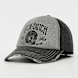 Von Dutch Originals Distressed Trucker Cap Ride On The Storm siva 99014 1
