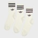 adidas Originals 3 PACK - Crew Sock 3 Streifen bijela 100678 1