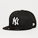 New Era Fitted-Cap 59Fifty Basic MLB New York Yankees nero 1733 1