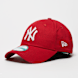 New Era Baseball-Cap 9Forty League Basic MLB New York Yankees rouge 1880 1