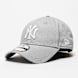 New Era Baseball-Cap 9Forty League Basic MLB New York Yankees gris 1882 1